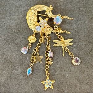 Kirks Folly Stars & Whimsy Brooch